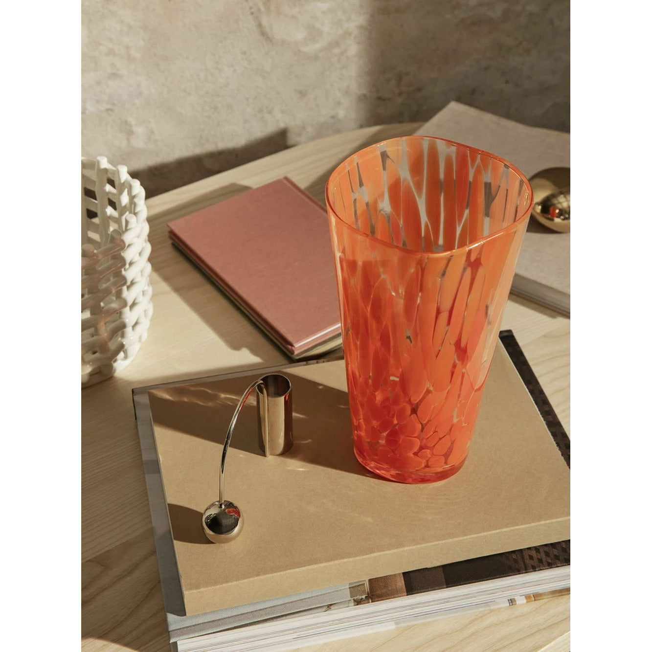 [product_category]-Ferm Living Casca Vase, Poppy Red-Ferm Living-5704723263173-1104263351-FER-2