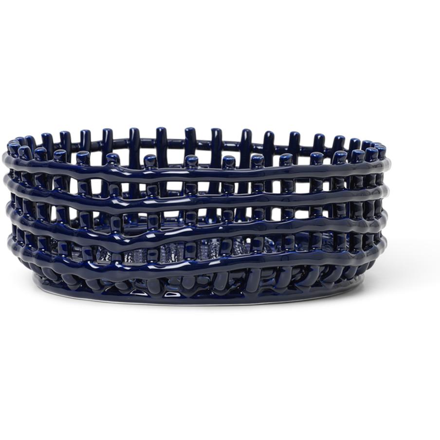 [product_category]-Ferm Living Ceramic Centrepiece, Blue-Ferm Living-5704723265009-1104263534-FER-1