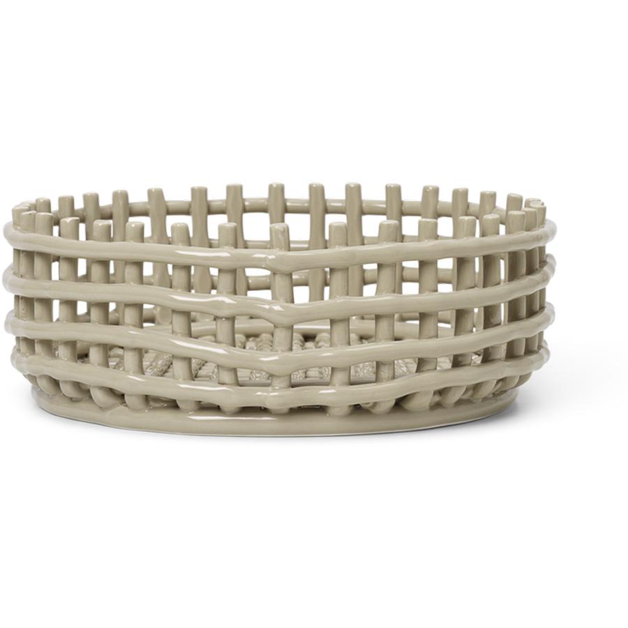 [product_category]-Ferm Living Ceramic Centrepiece, Cashmere-Ferm Living-5704723267416-1104263775-FER-1