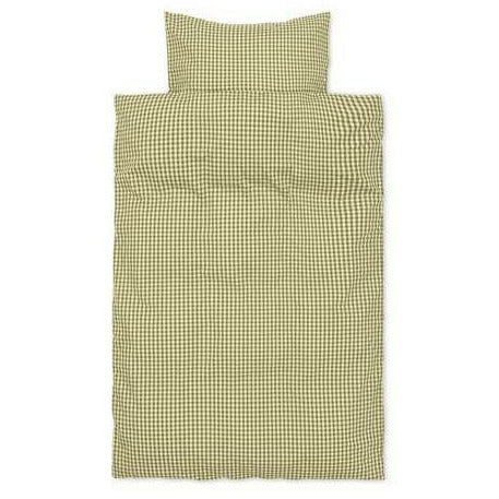 [product_category]-Ferm Living Check Bed Linen Junior 100x140 Cm, Yellow-Ferm Living-5704723279112-1104264945-FER-1