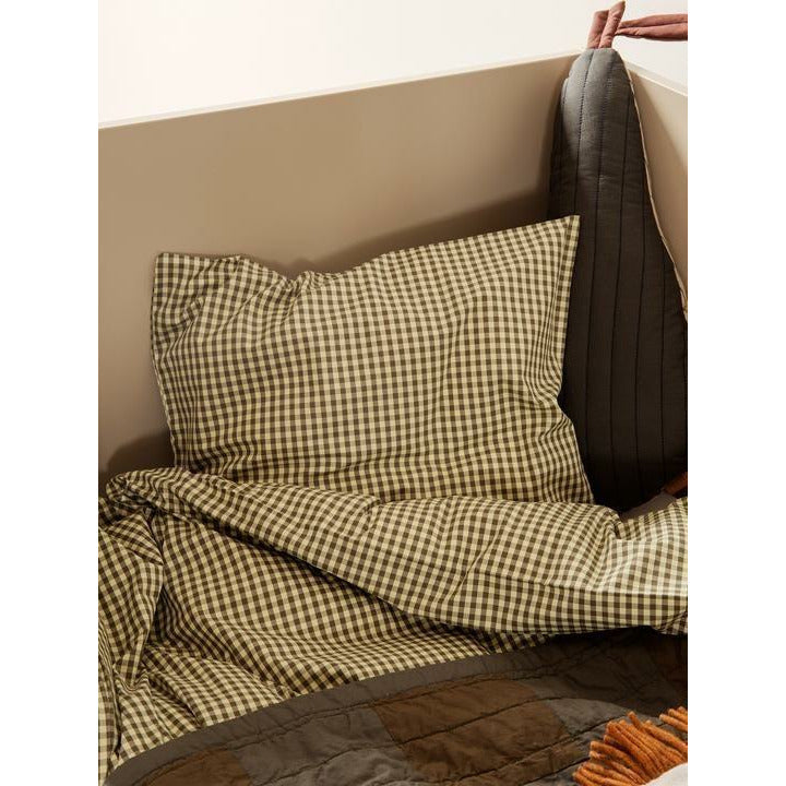 [product_category]-Ferm Living Check Bed Linen Junior 100x140 Cm, Yellow-Ferm Living-5704723279112-1104264945-FER-4