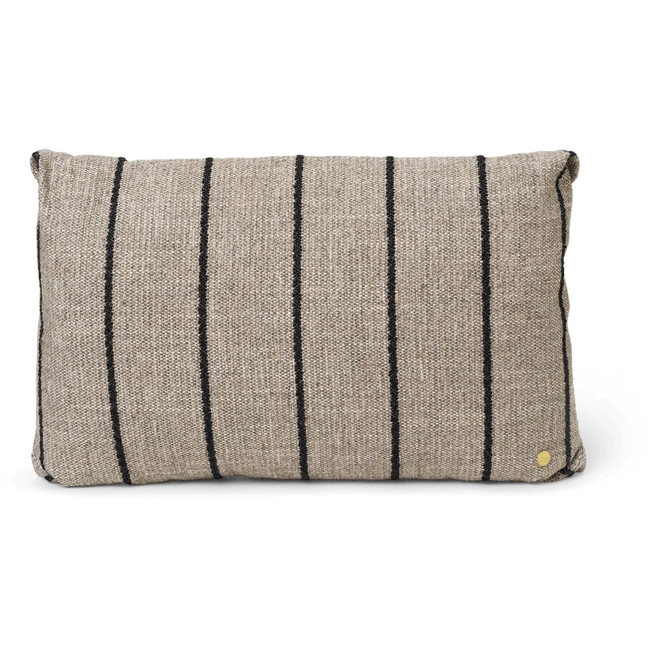 [product_category]-Ferm Living Clean Cushion Pasadena, Sand/Black-Ferm Living-5704723271895-1104264223-FER-1