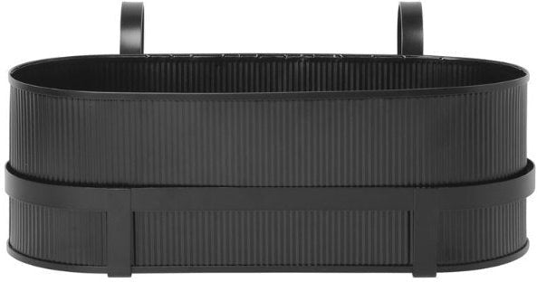 [product_category]-Ferm Living Construction Balcony Box, Black-Ferm Living-5704723028123-100020101-FER-1