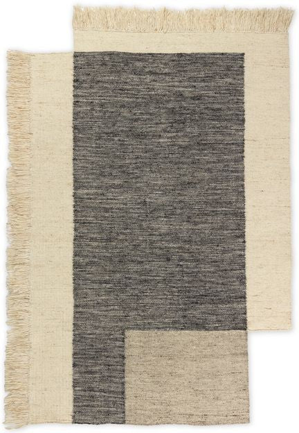 [product_category]-Ferm Living Counter Rug Charcoal/Off White, 140 X 200 Cm-Ferm Living-5704723311096-1104268143-FER-1