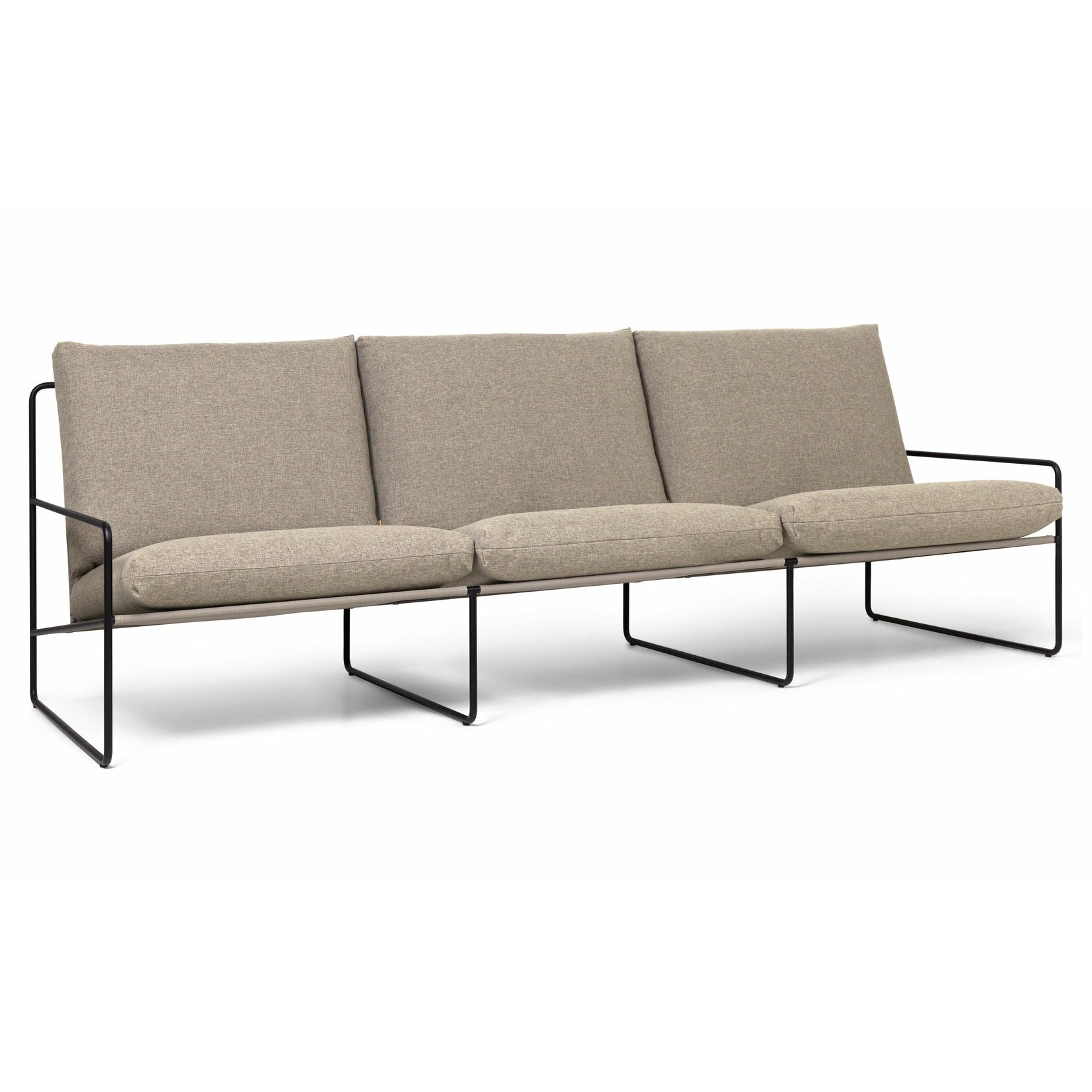 [product_category]-Ferm Living Desert 3 Seater Sofa, Black/Dark Sand-Ferm Living-5704723284017-1104265435-FER-2