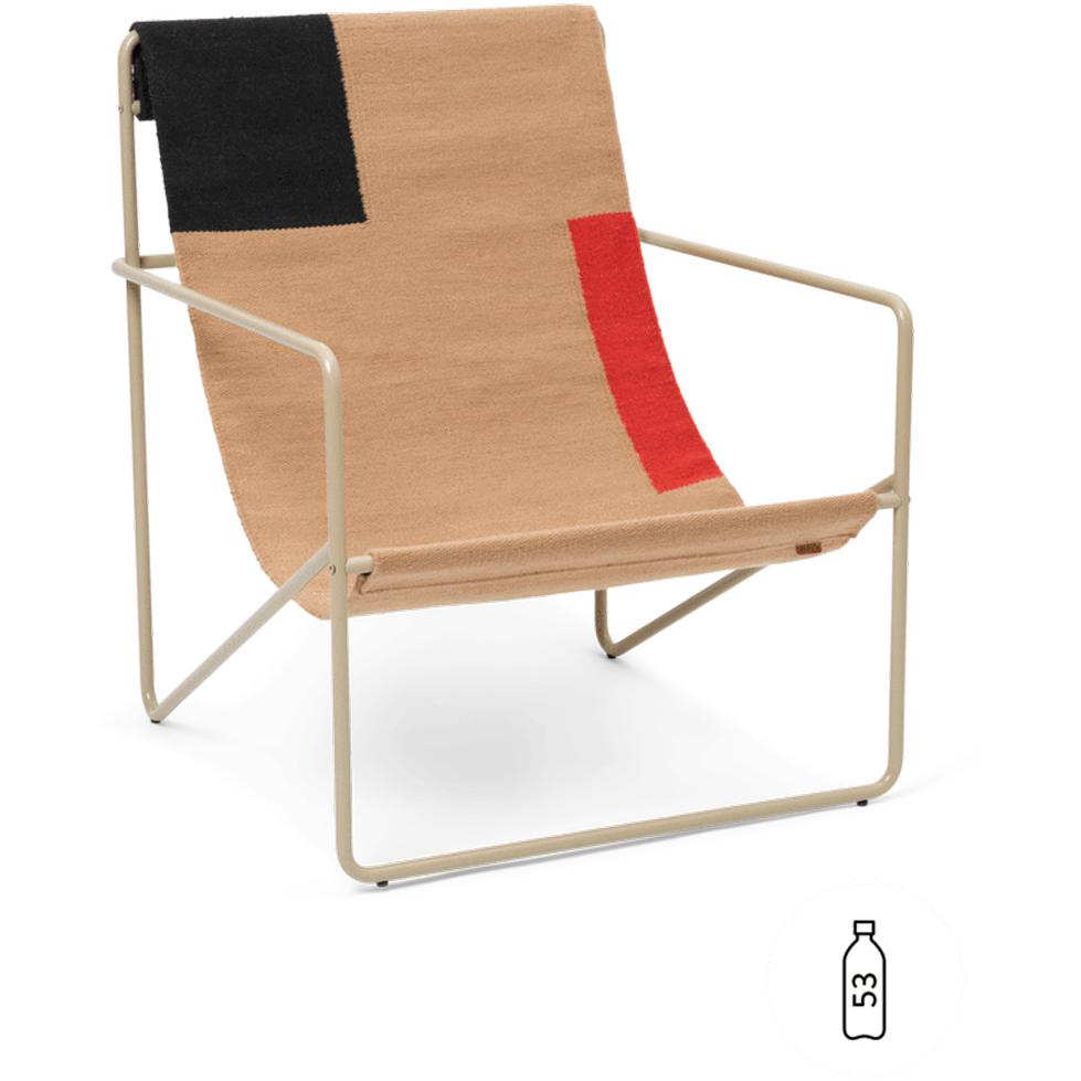 [product_category]-Ferm Living Desert Lounge Chair, Cashmere/Block-Ferm Living-5704723268499-1104263883-FER-1