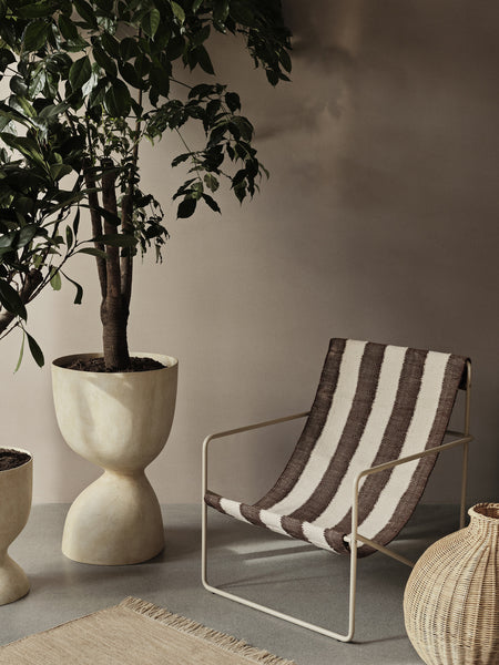 [product_category]-Ferm Living Desert Lounge Chair Cashmere/Off White/Chocolate-Ferm Living-5704723320913-1104269106-FER-2