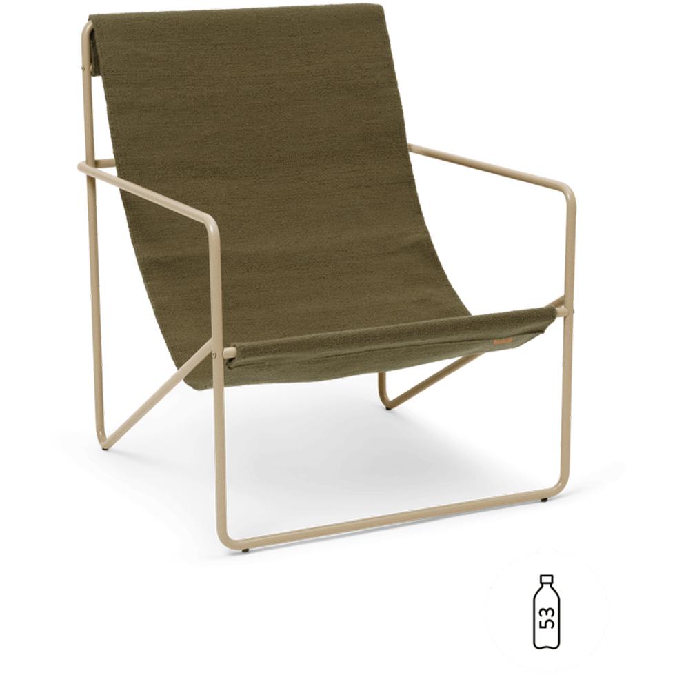 [product_category]-Ferm Living Desert Lounge Chair, Cashmere/Olive-Ferm Living-5704723268505-1104263884-FER-1