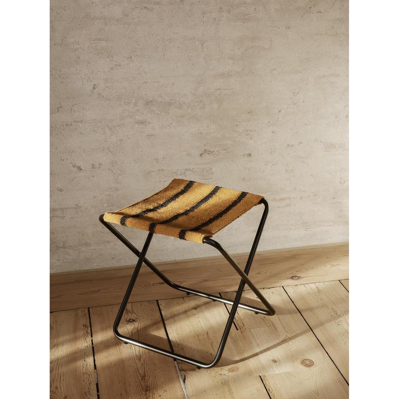 [product_category]-Ferm Living Desert Stool, Black/Stripe-Ferm Living-5704723267959-1104263829-FER-2