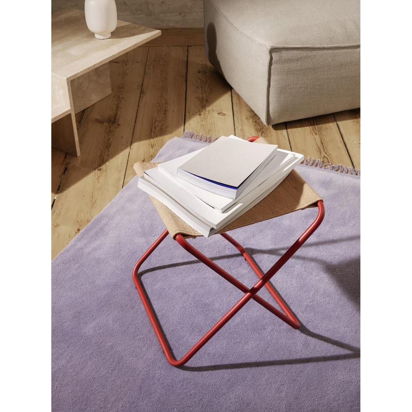 [product_category]-Ferm Living Desert Stool, Poppy Red/Sand-Ferm Living-5704723268031-1104263837-FER-2