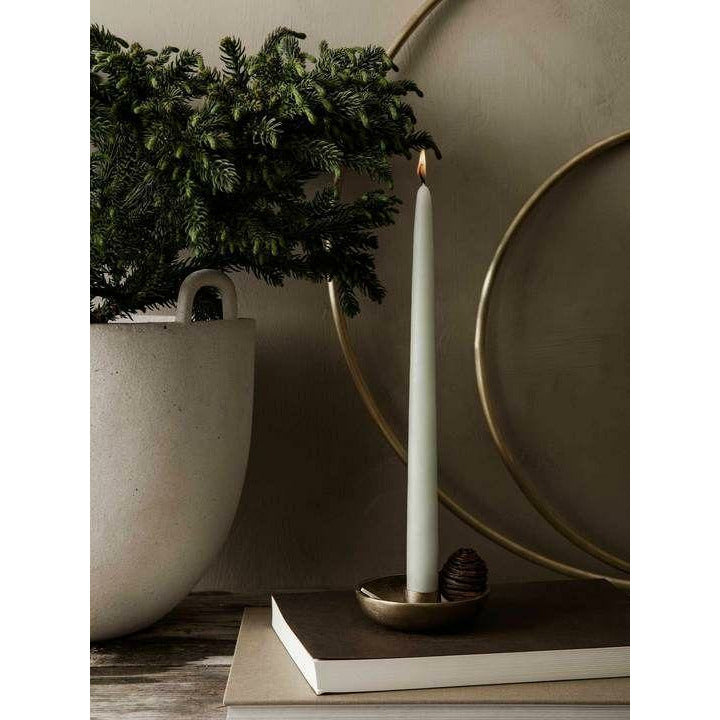 [product_category]-Ferm Living Dipped Candles Set Of 2 2,2x30 Cm, Sage-Ferm Living-5704723277026-1104264736-FER-2