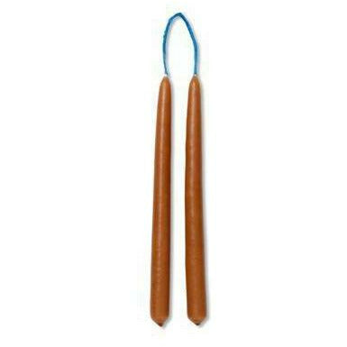 [product_category]-Ferm Living Dipped Candles Set Of 8 1,2x15 Cm, Rust-Ferm Living-5704723277088-1104264742-FER-1