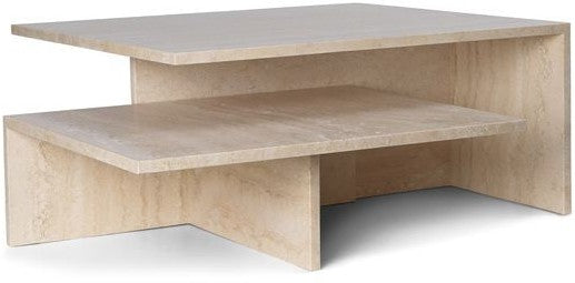 [product_category]-Ferm Living Distinct Grande Duo Tables, Travertine-Ferm Living-5704723312765-1104268310-FER-1