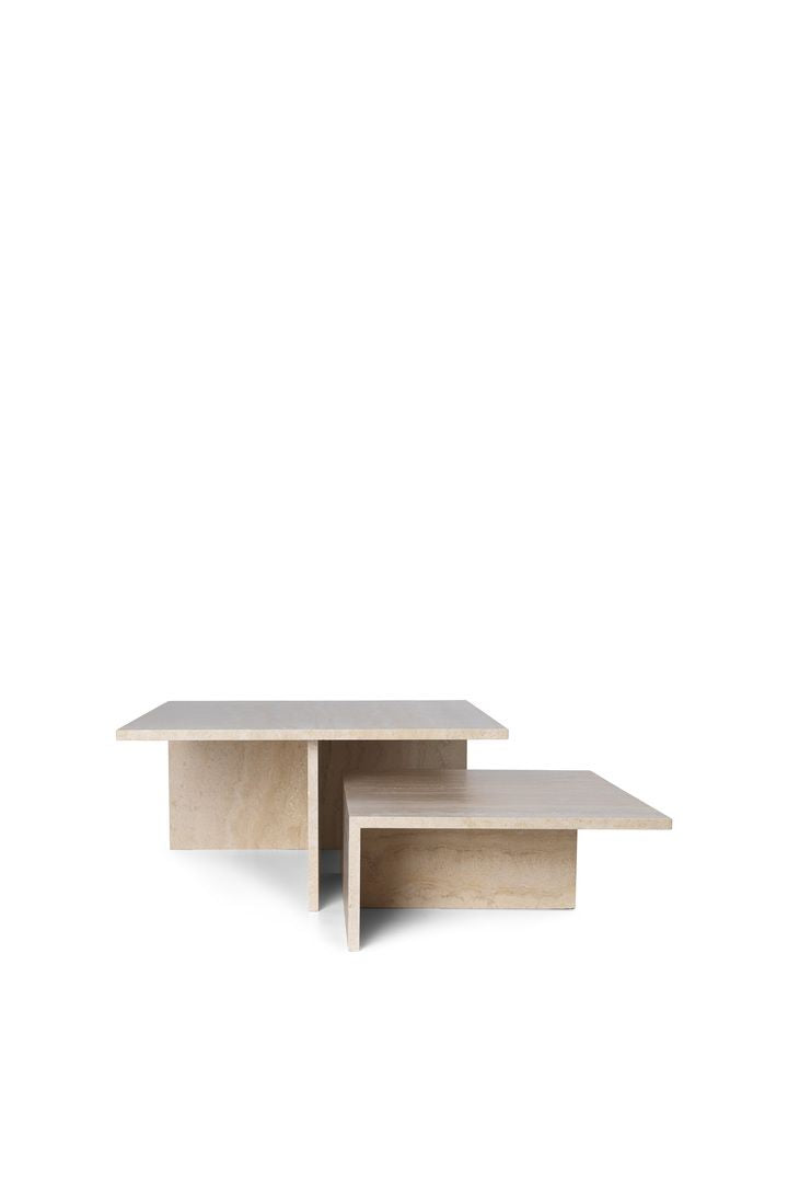 [product_category]-Ferm Living Distinct Grande Duo Tables, Travertine-Ferm Living-5704723312765-1104268310-FER-2