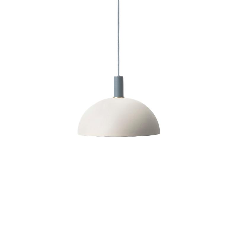 [product_category]-Ferm Living Dome Lampshade, Light Grey-Ferm Living-5704723008156-5123-FER-3
