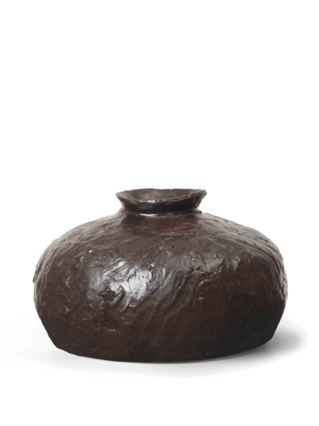 [product_category]-Ferm Living Doro Vase H11 Coffee-Ferm Living-5704723320296-1104269044-FER-1