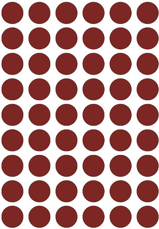 Ferm Living Dots Wallsticker, červená