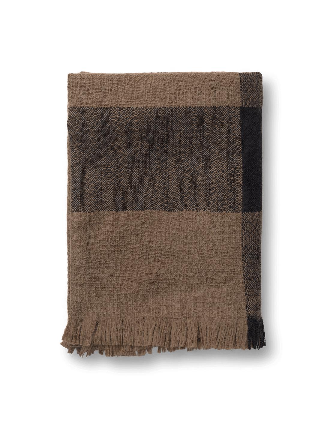 [product_category]-Ferm Living Dry Blanket, Sugar Kelp/Black-Ferm Living-5704723294009-1104266434-FER-5
