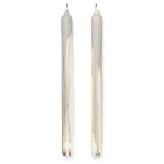 [product_category]-Ferm Living Dryp Candles Set Of 2 2,6x30 Cm, Grey-Ferm Living-5704723277378-1104264771-FER-1