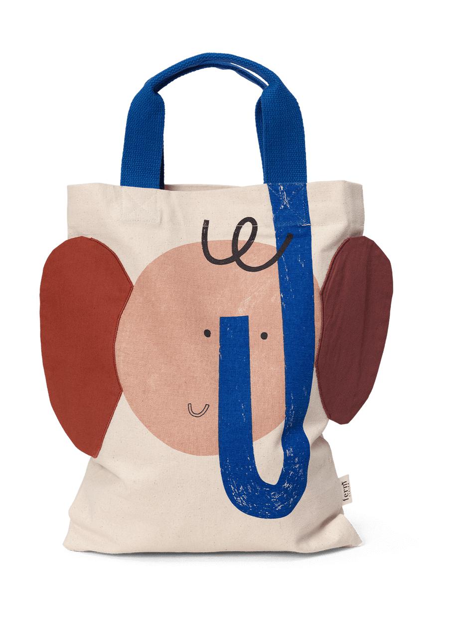 [product_category]-Ferm Living Elephant Totebag, Off White-Ferm Living-5704723294610-1104266495-FER-1