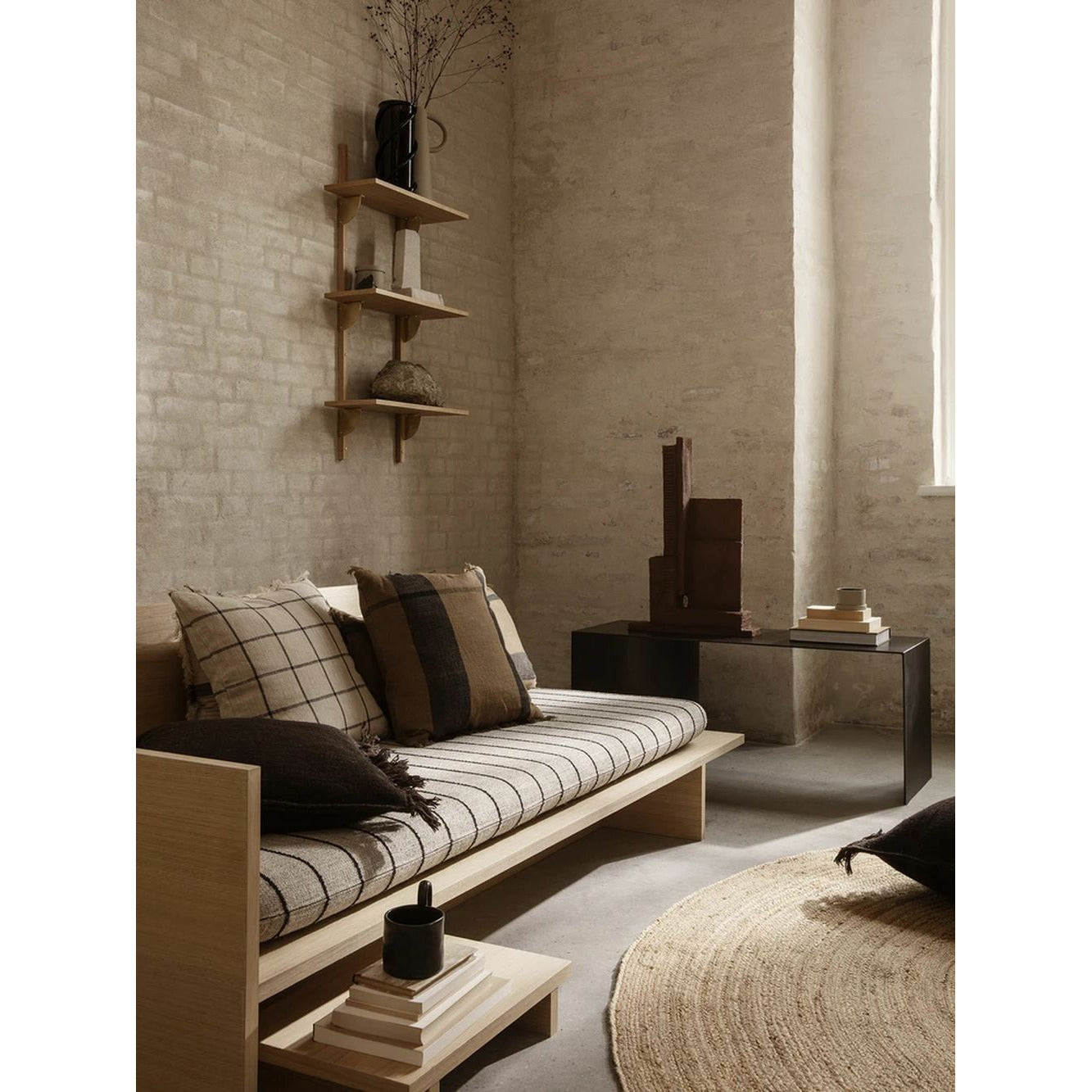 [product_category]-Ferm Living Eternal Round Jute Rug Small, Natural-Ferm Living-5704723263043-1104263338-FER-2