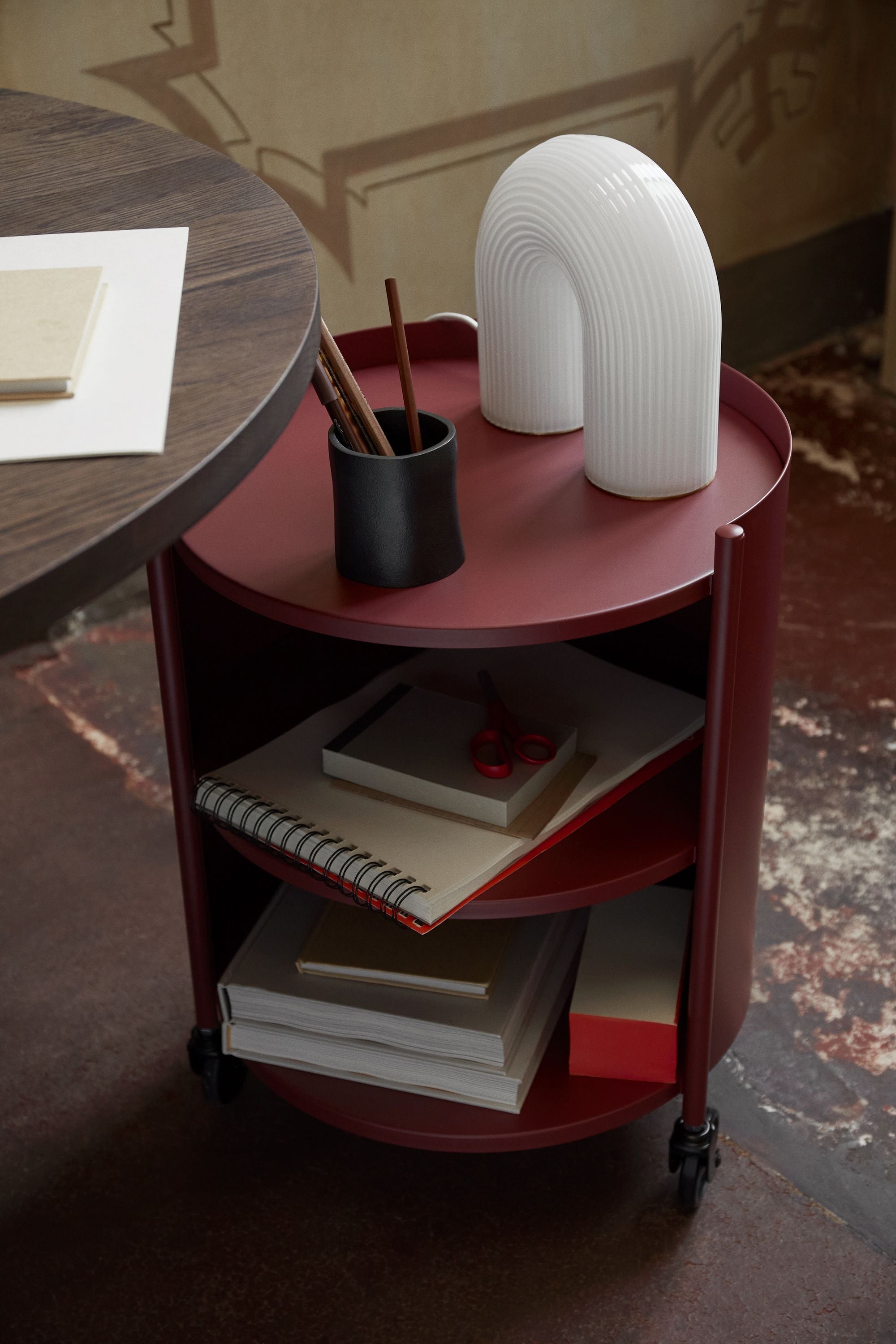 [product_category]-Ferm Living Eve Storage, Mahogany Red-Ferm Living-5704723303978-1104267431-FER-3