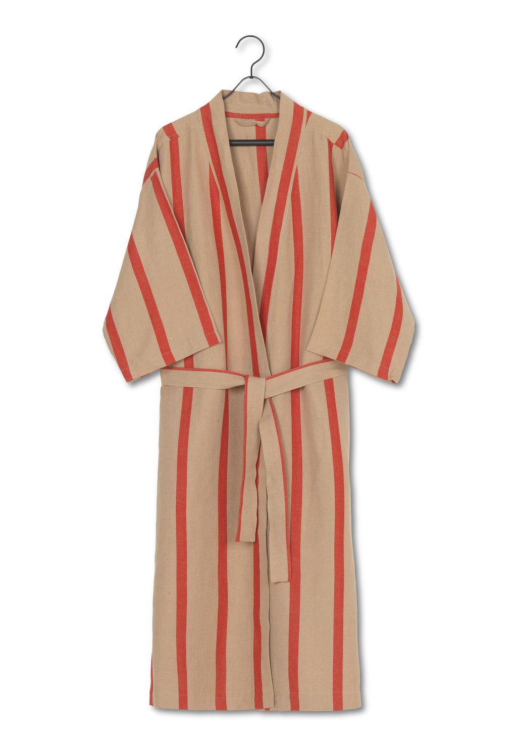 [product_category]-Ferm Living Field Bathrobe, Camel/Red-Ferm Living-5704723283584-1104265392-FER-2