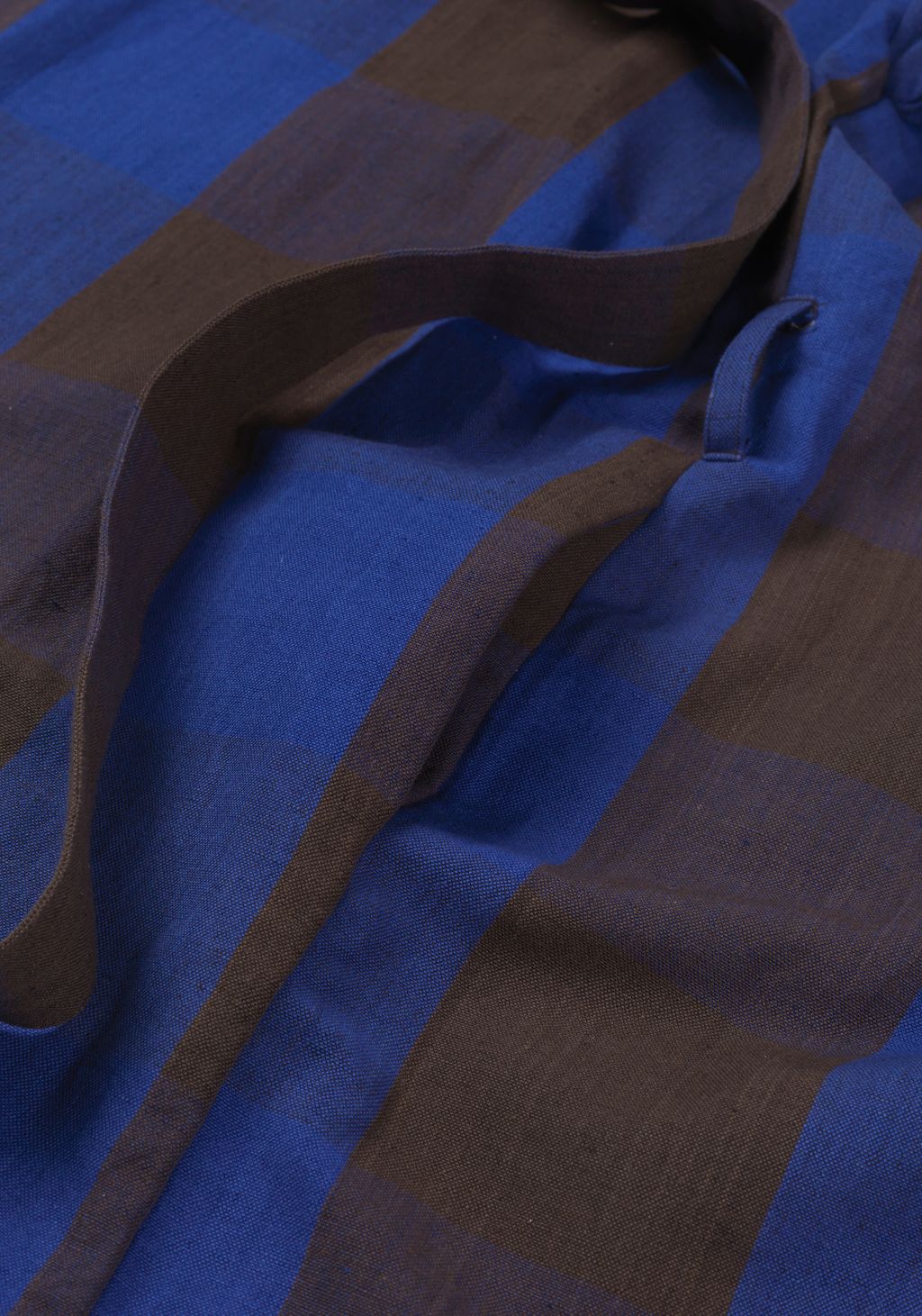[product_category]-Ferm Living Field Bathrobe, Chocolate/Light Blue-Ferm Living-5704723283614-1104265395-FER-4