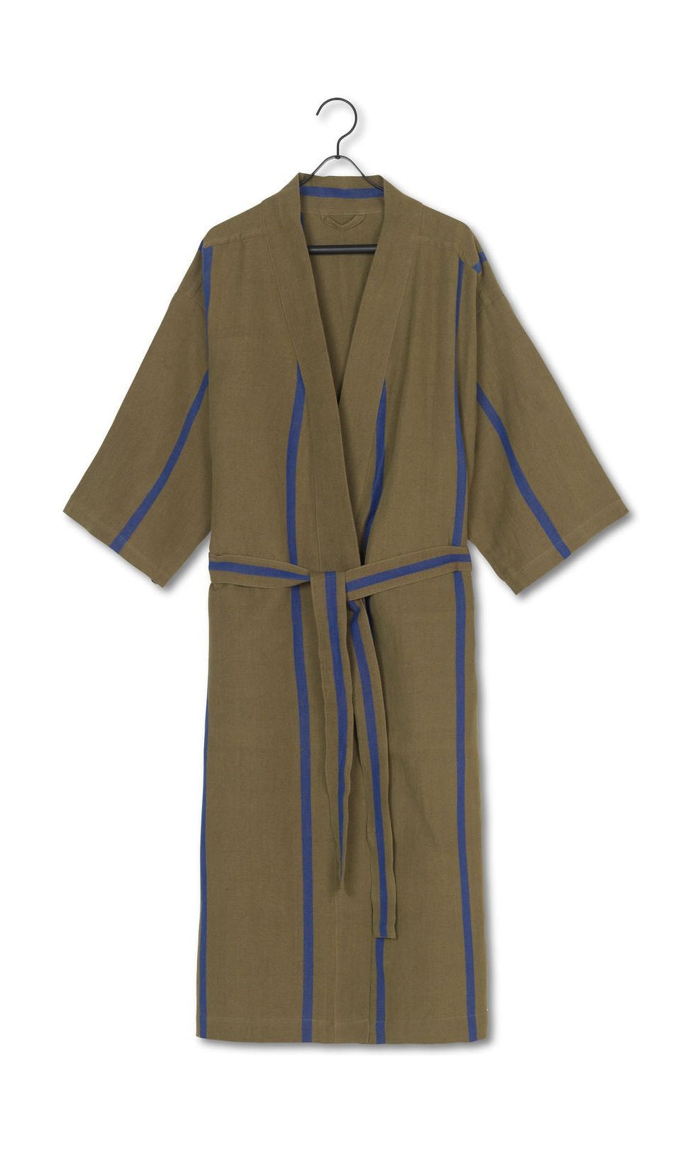 [product_category]-Ferm Living Field Bathrobe, Olive/Light Blue-Ferm Living-5704723283591-1104265393-FER-1