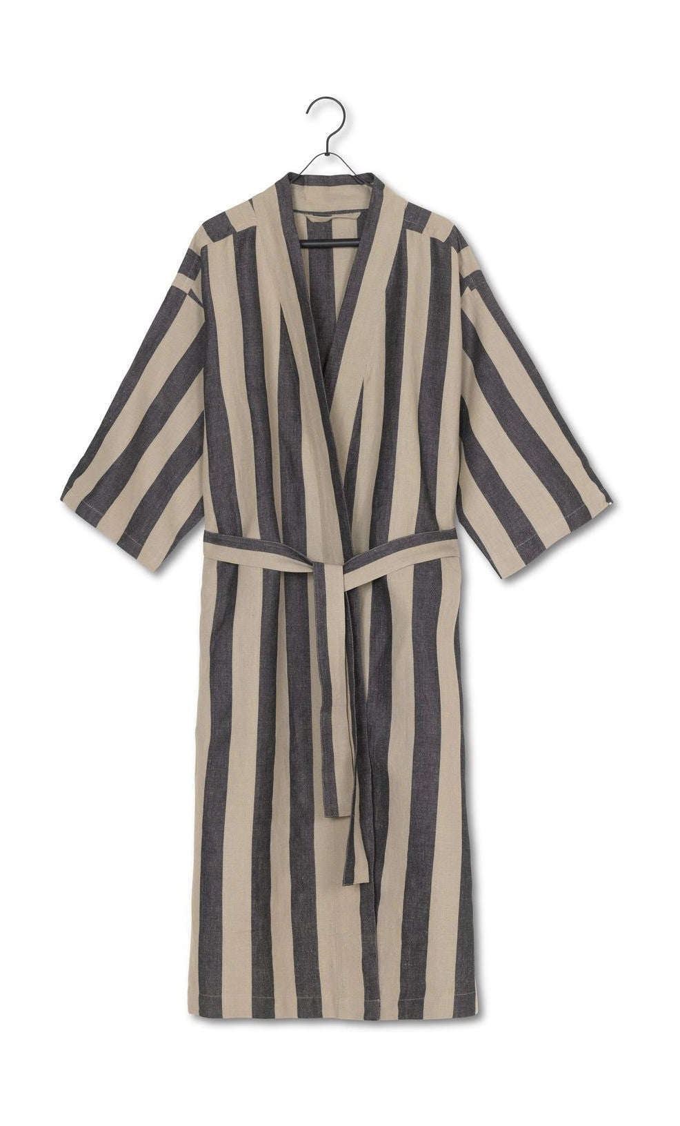 [product_category]-Ferm Living Field Bathrobe, Sand/Black-Ferm Living-5704723283607-1104265394-FER-1