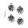 Ferm Living Flora Christmas Tree Dekorace Střední sada 4, fialová