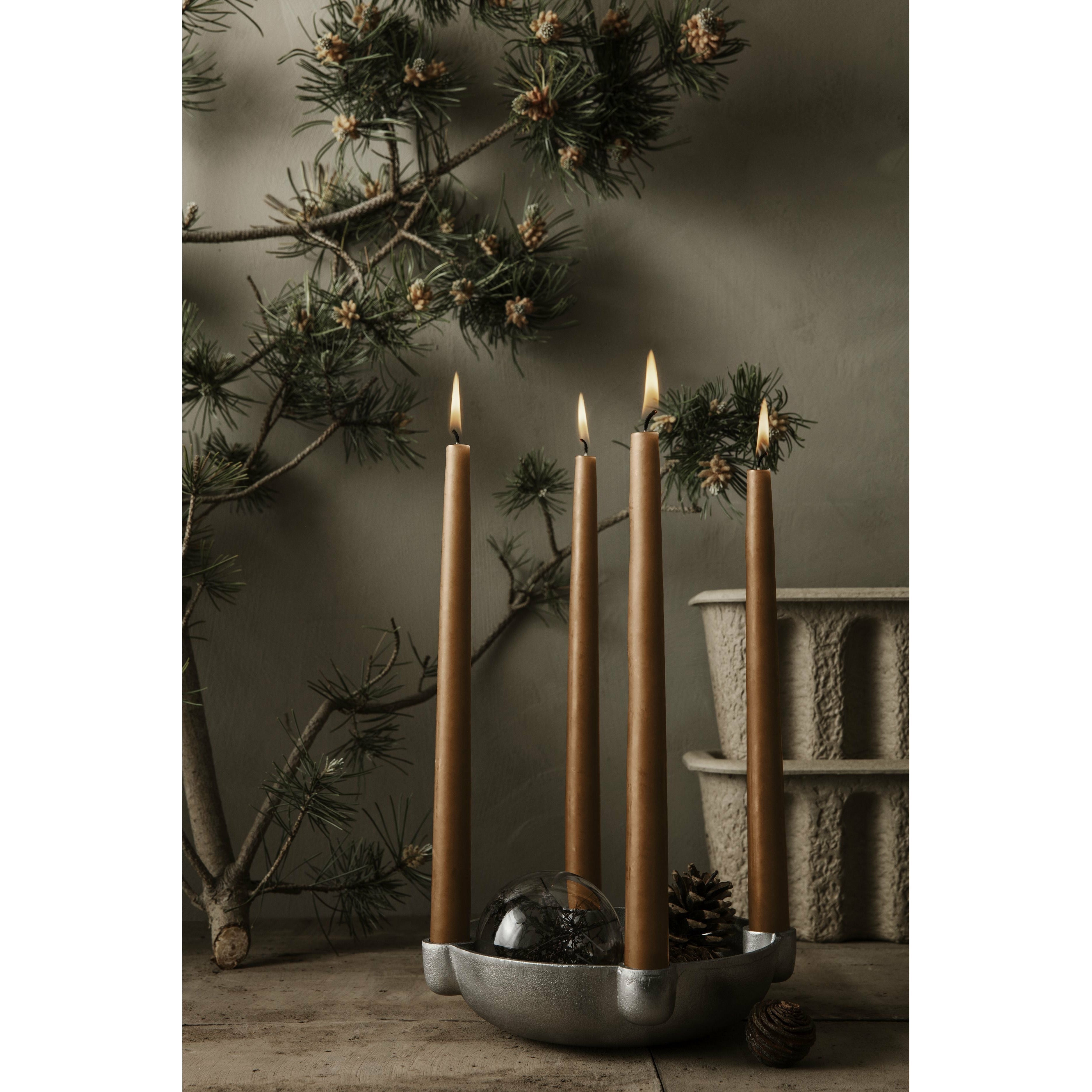 [product_category]-Ferm Living Flora Christmas Tree Decorations Medium Set Of 4, Purple-Ferm Living-5704723275169-1104264550-FER-6
