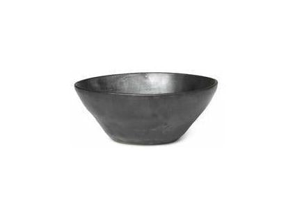 [product_category]-Ferm Living Flow Bowl Black, ø14,5cm-Ferm Living-5704723257387-110238101-FER-1