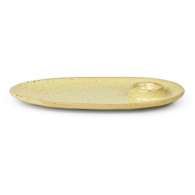 [product_category]-Ferm Living Flow Breakfast Plate, Yellow-Ferm Living-5704723261704-1104263204-FER-1