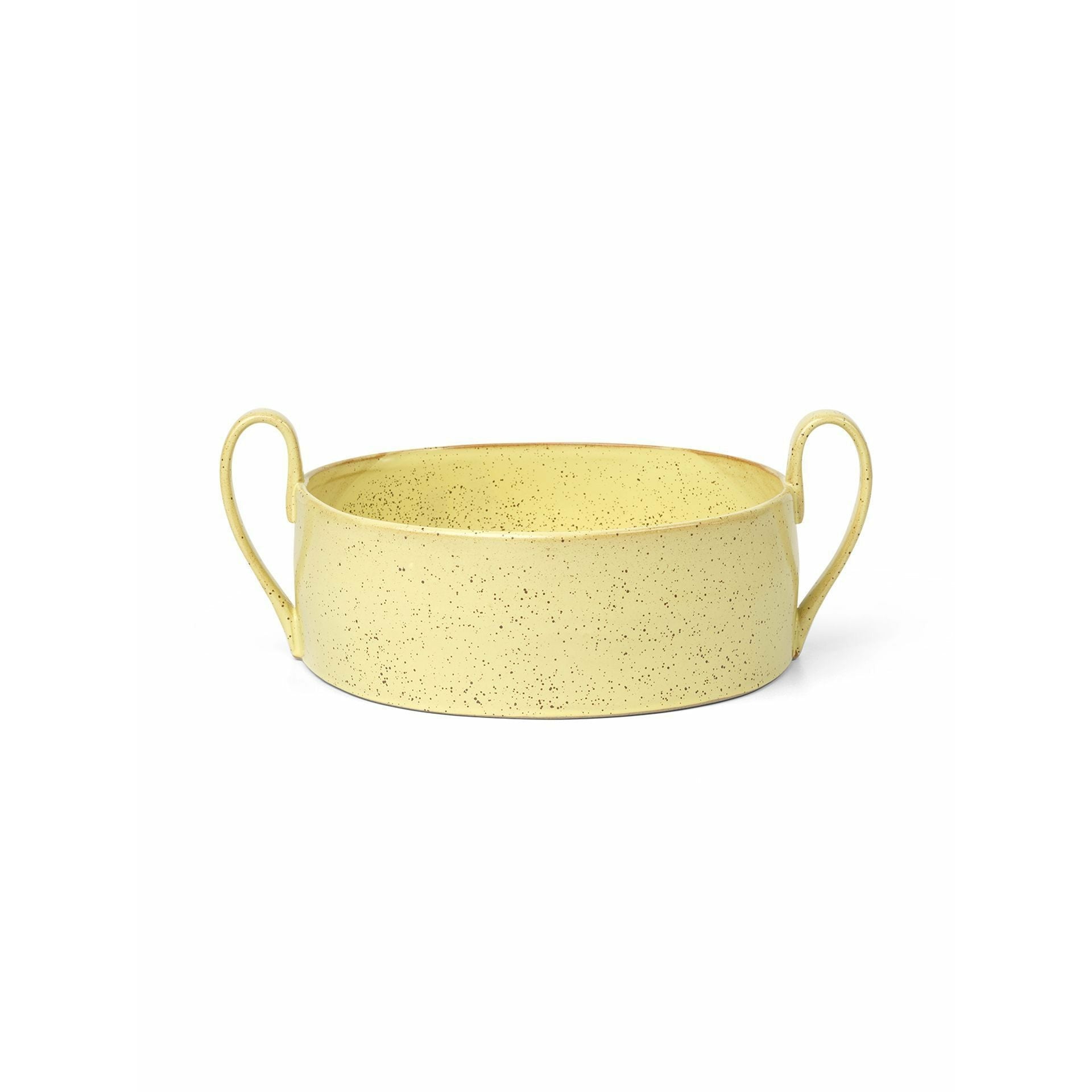 [product_category]-Ferm Living Flow Centrepiece, Yellow Speckle-Ferm Living-5704723261421-1104263176-FER-1