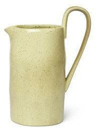[product_category]-Ferm Living Flow Jug, Yellow Speckle-Ferm Living-5704723257448-1102442846-FER-1