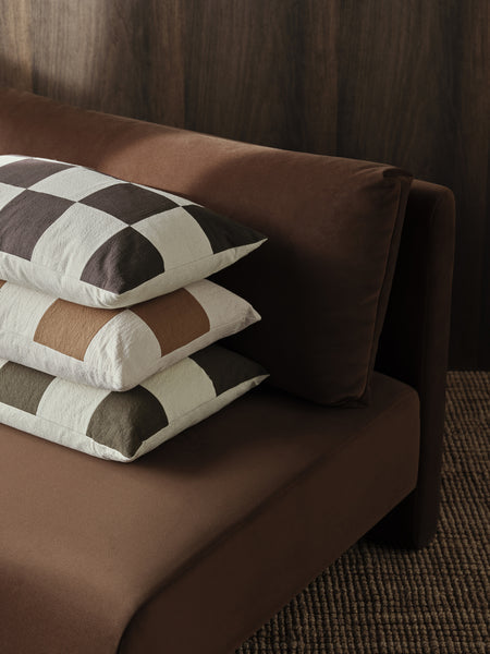 [product_category]-Ferm Living Fold Patchwork Cushion Coffee/Undyed-Ferm Living-5704723316336-1104268648-FER-3