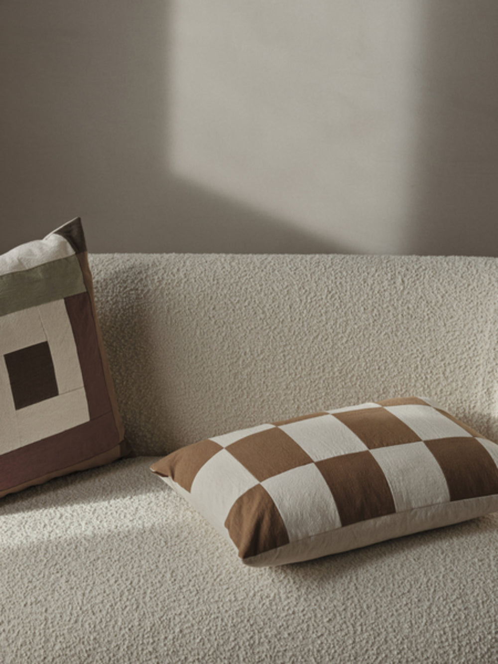 [product_category]-Ferm Living Fold Patchwork Cushion Sugar Kelp/Undyed-Ferm Living-5704723316343-1104268649-FER-3