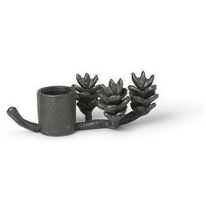 [product_category]-Ferm Living Forest Candlestick, Black Brass-Ferm Living-5704723276524-1104264686-FER-1