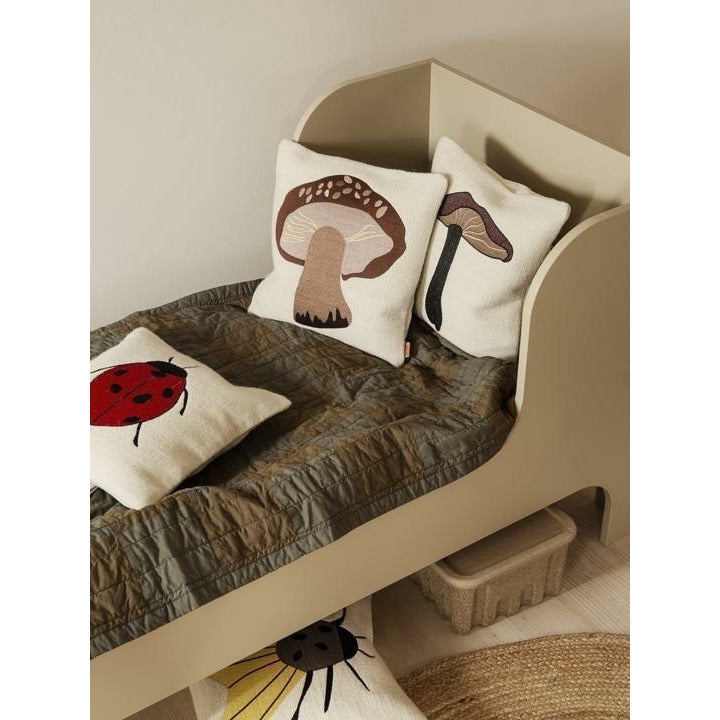 [product_category]-Ferm Living Forest Embroidery Cushion 40x40 Cm, Lactarius-Ferm Living-5704723278948-1104264928-FER-2