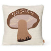 Ferm Living Forest Emboidery Cushion 40x40 cm, Porcini