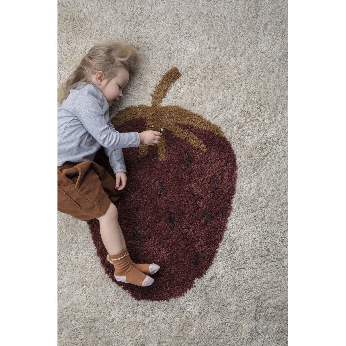[product_category]-Ferm Living Fruiticana Strawberry Rug, 120 Cm-Ferm Living-5704723021278-9069-FER-2