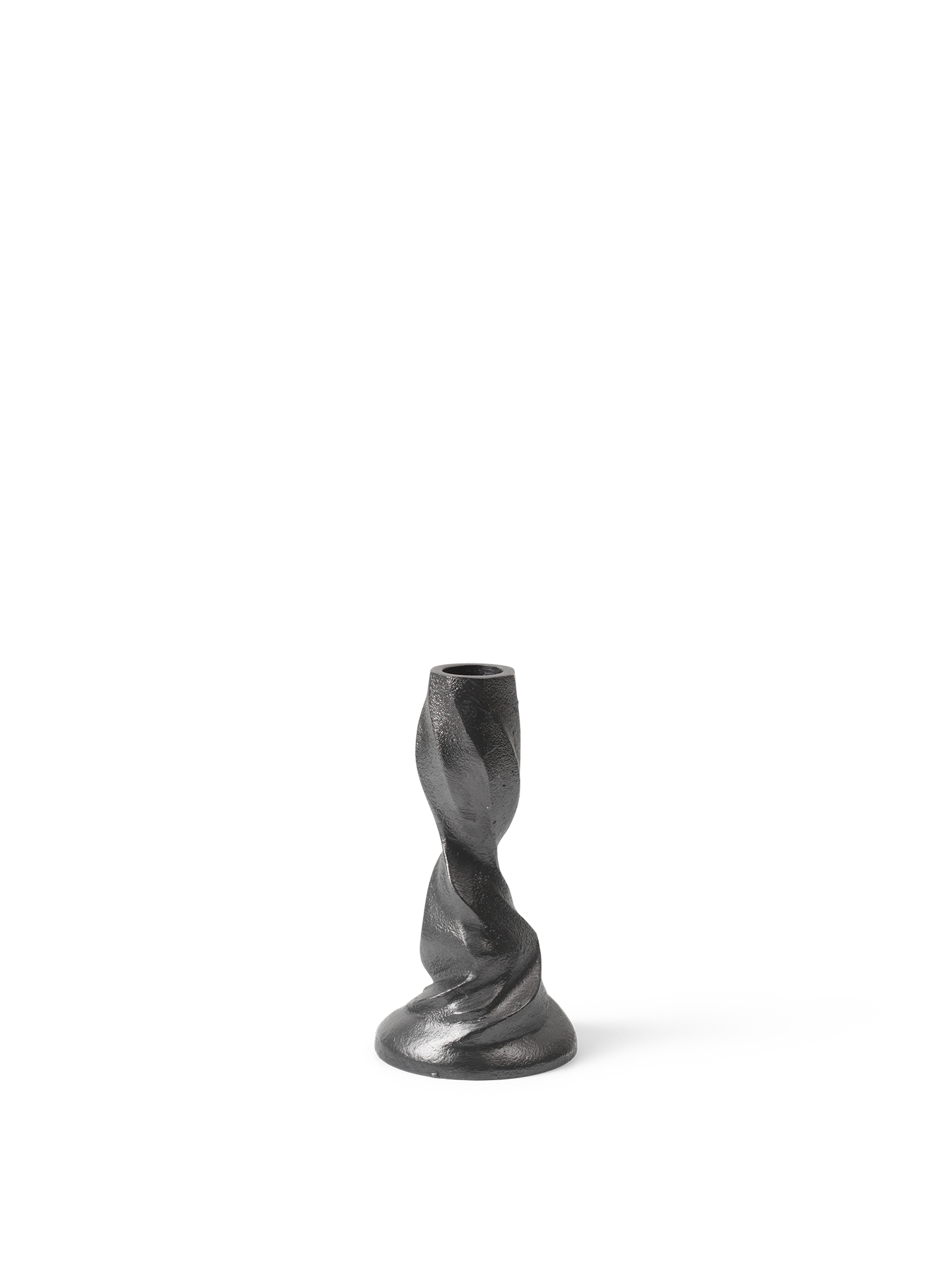 [product_category]-Ferm Living Gale Candle Holder H13 Blackened Aluminium-Ferm Living-5704723316787-1104268693-FER-1