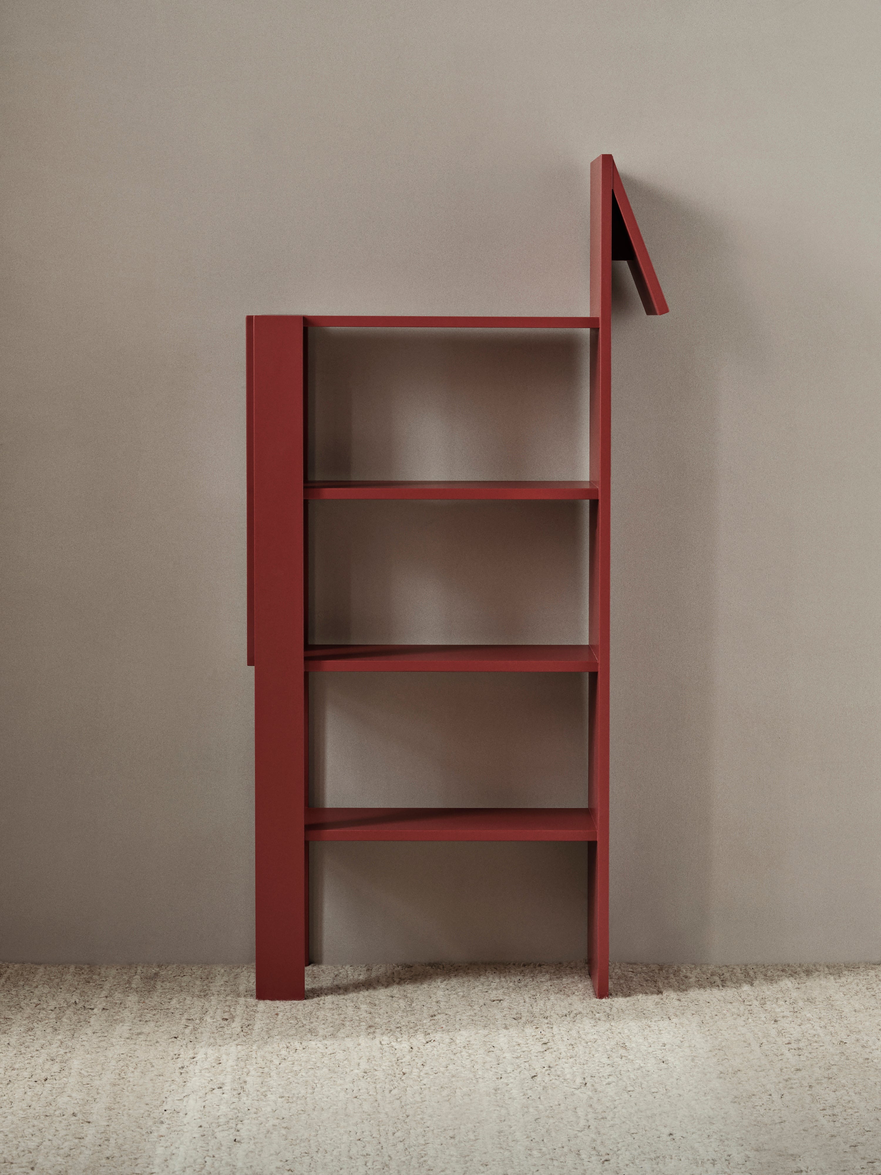 [product_category]-Ferm Living Giraffe Bookcase Poppy Red-Ferm Living-5704723318965-1104268911-FER-4