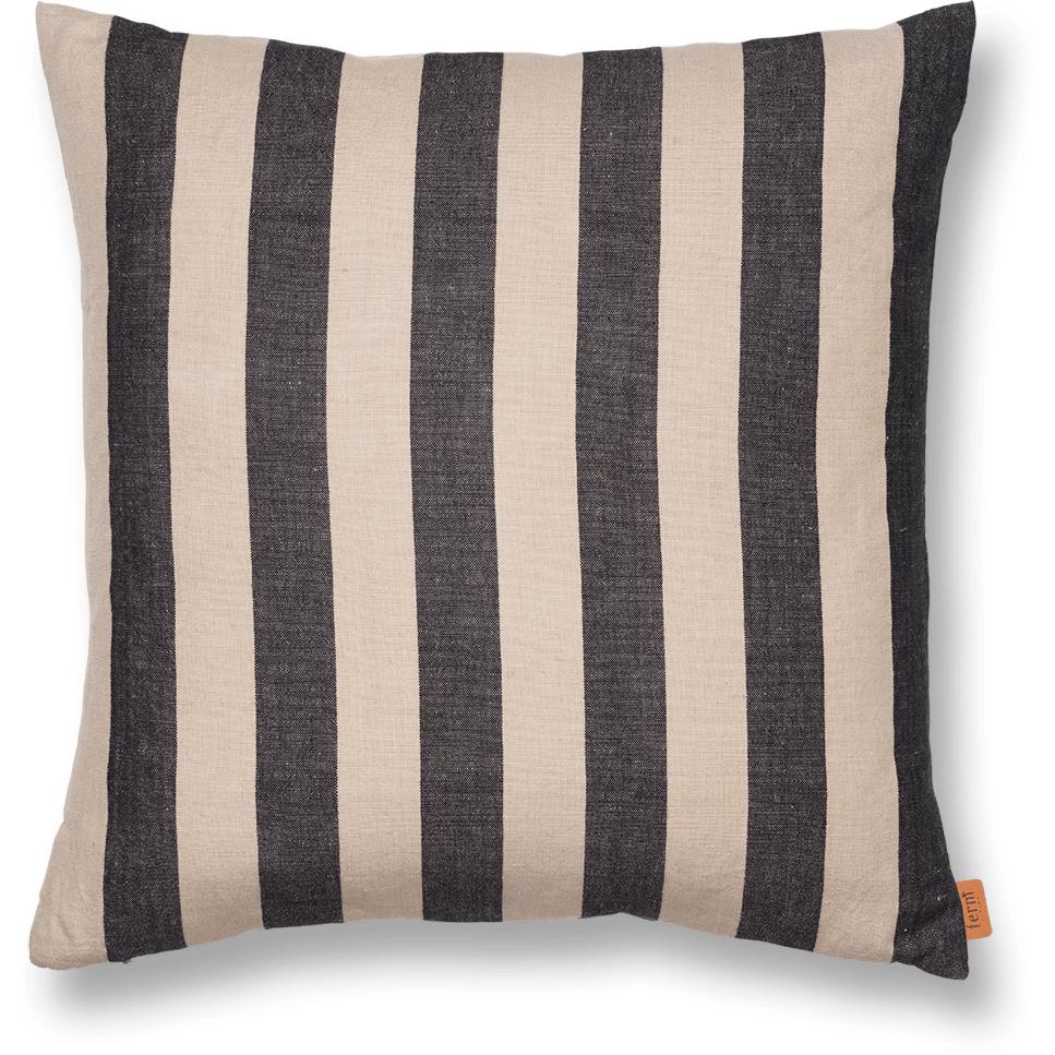 [product_category]-Ferm Living Grand Cushion, Sand/Black-Ferm Living-5704723272731-1104264307-FER-1