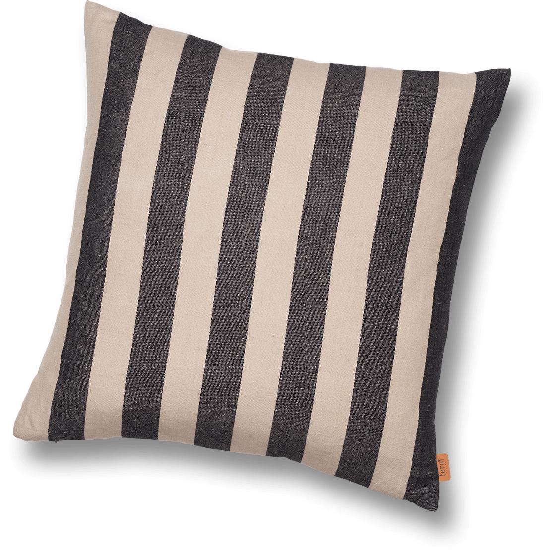 [product_category]-Ferm Living Grand Cushion, Sand/Black-Ferm Living-5704723272731-1104264307-FER-2