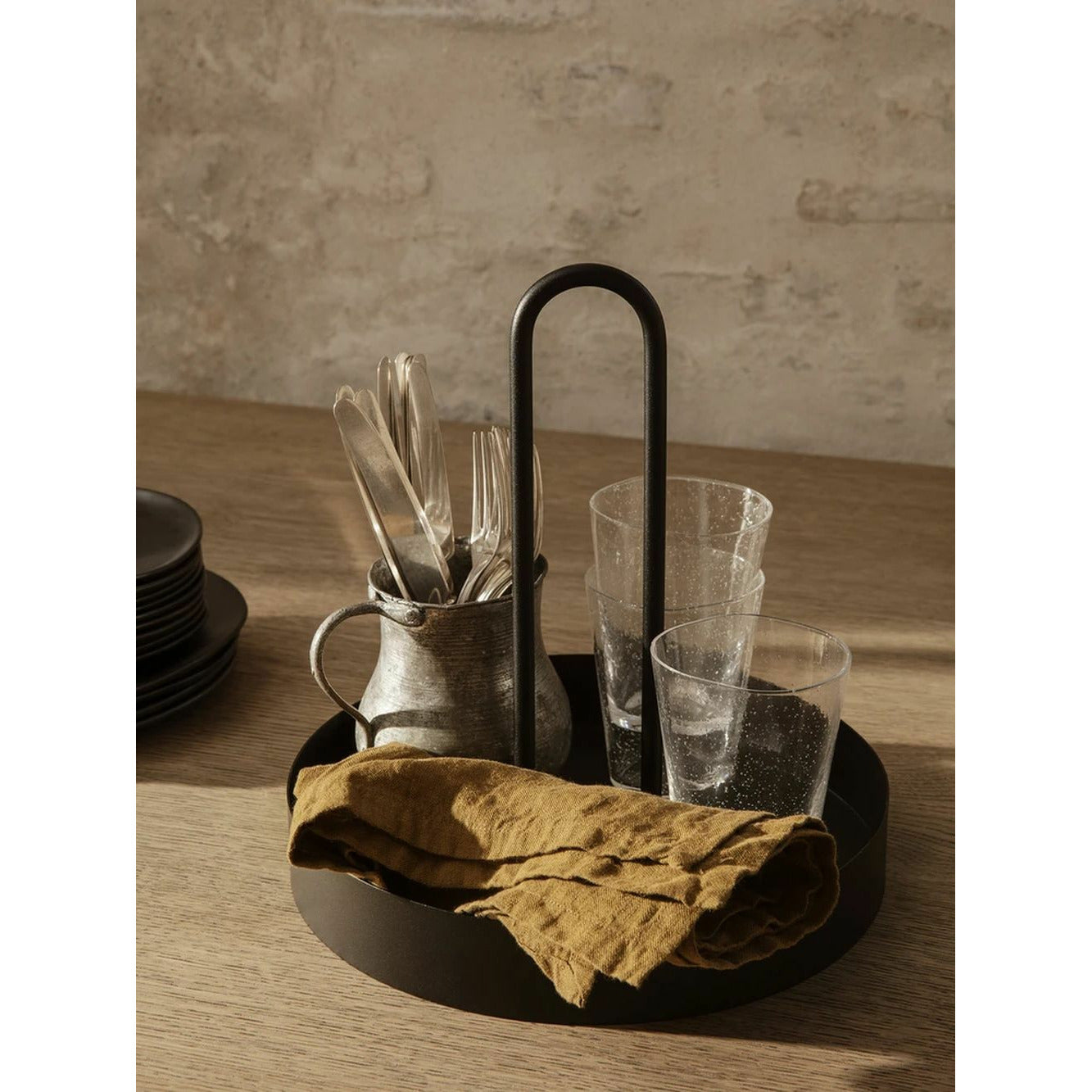 [product_category]-Ferm Living Grib Tray, Black-Ferm Living-5704723262749-1104263308-FER-2