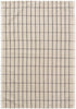 Ferm Living Hale Tea Towel, Sand Black