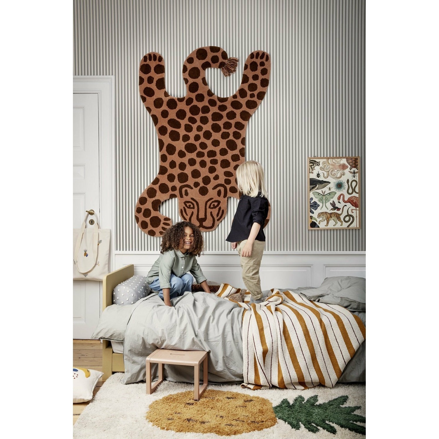 [product_category]-Ferm Living Hale Tea Towel, Sugar/Kelp Black-Ferm Living-5704723256816-1101812836-FER-2