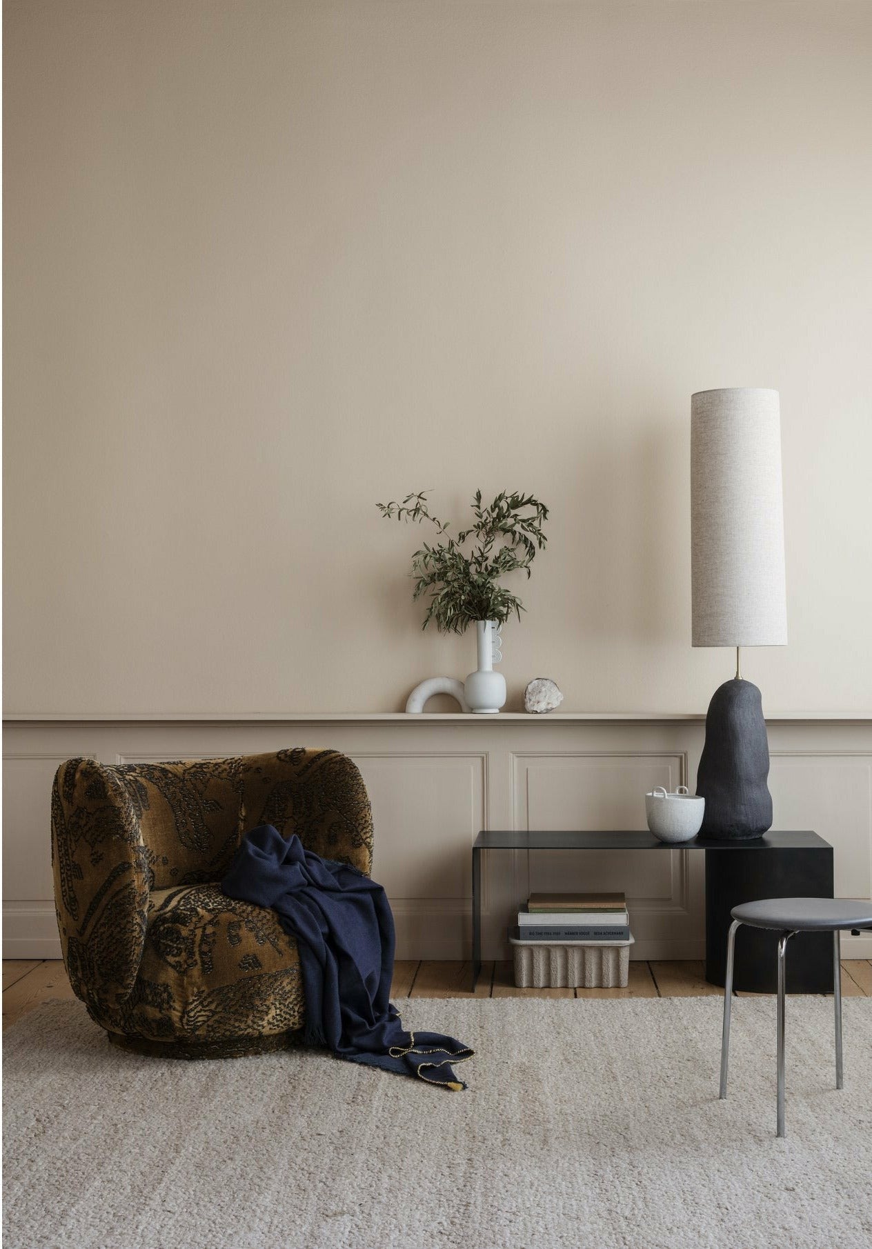 [product_category]-Ferm Living Hebe Lampshade Natural, 80cm-Ferm Living-5704723104636-100356206-FER-1